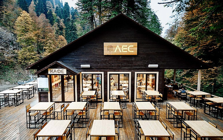 ​Кафе «Лес», фото 1 - круглогодичный курорт «Роза Хутор»